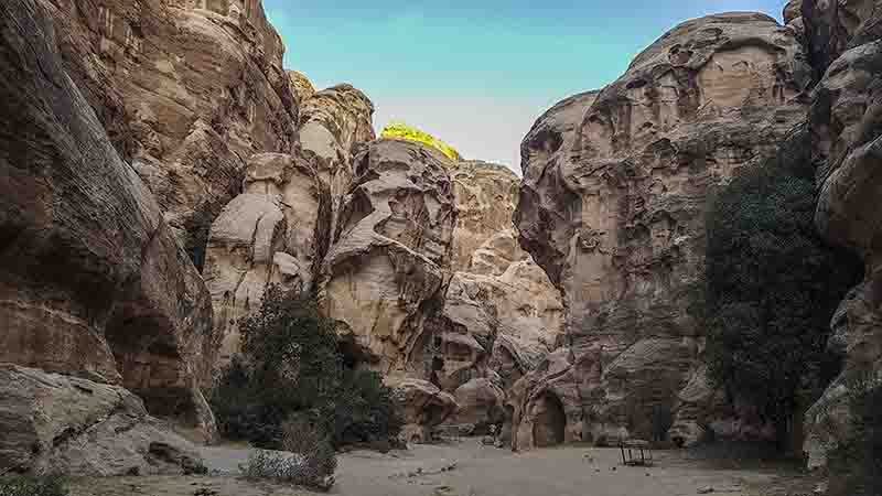 101 - Jordania - Little Petra - desfiladero de Siq-al Barid